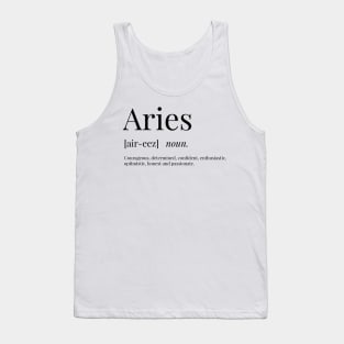 Aries Definition Tank Top